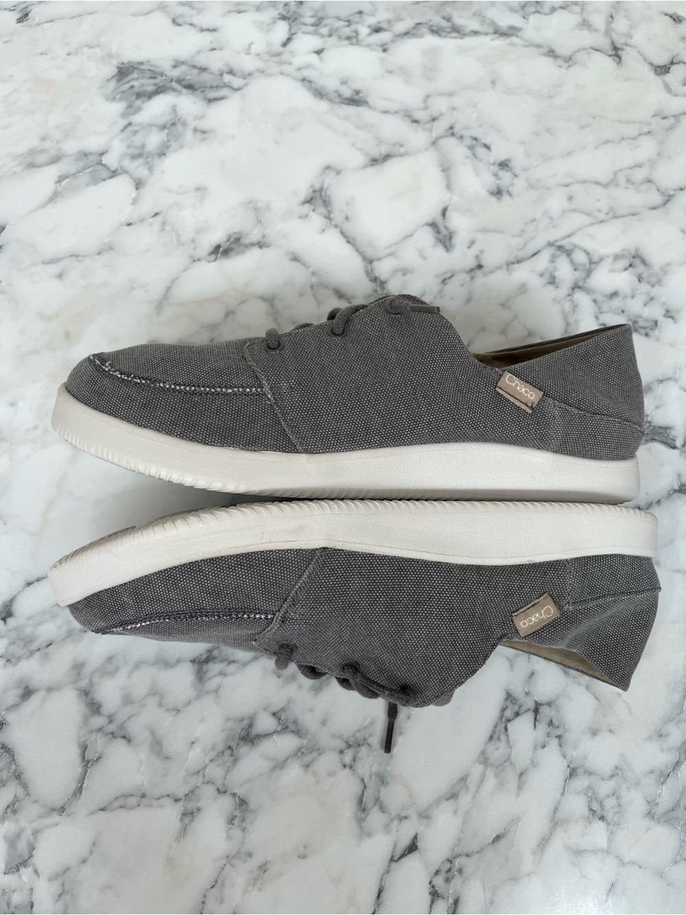 Chaco Mens Chillos Slip On Sneakers Gray Lightweight Washable Luvseat Size 9.5 - Picture 8 of 11